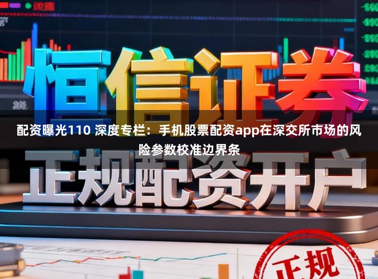 配资曝光110 深度专栏：手机股票配资app在深交所市场的风险参数校准边界条
